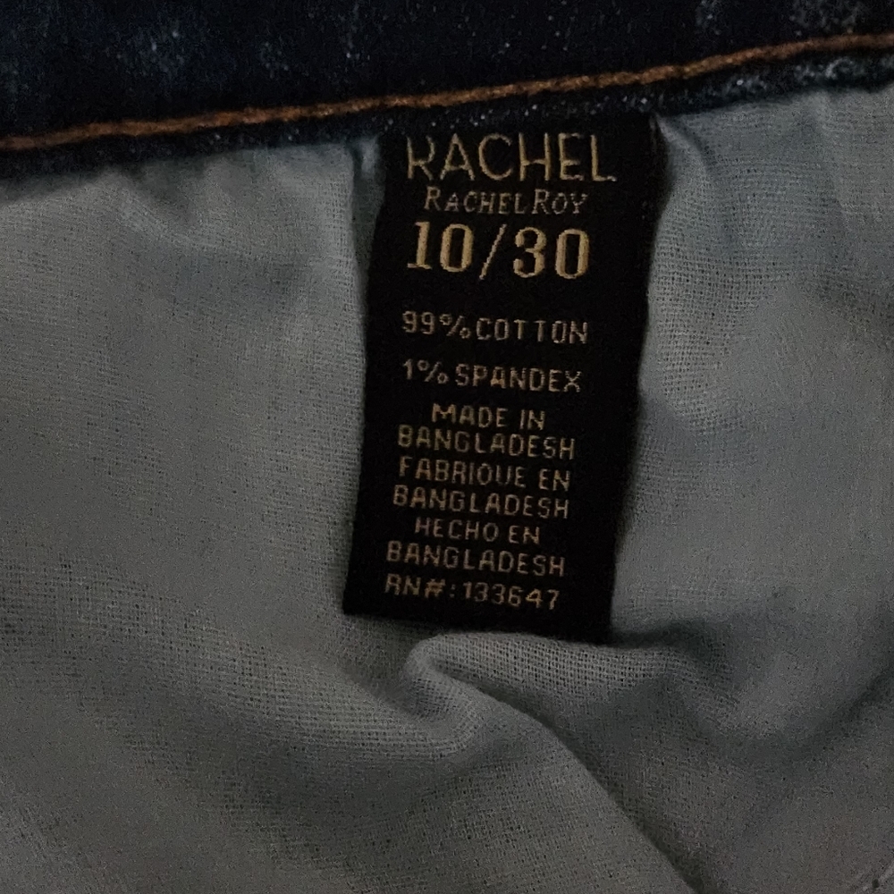 Rachel Rachel Roy Women's Size 10/30 Distressed Jeans - Picture 6 of 6